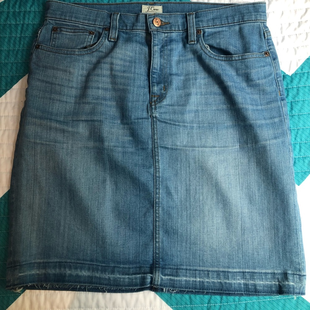 J. Crew Denim Skirt